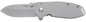  CRKT 2492 Squid Silver Drop Point Assisted Opening Folding Knife