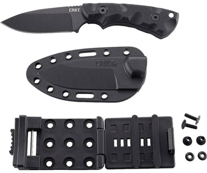 CRKT 2082 SiWi Drop Point Compact Tactical Fixed Blade Knife