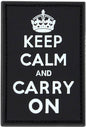  Condor Keep Calm And Carry PVC Patch (6 Pack)