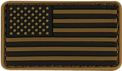  Condor Mini US Flag PVC Patch (6 Pack)