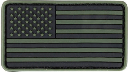  Condor Mini US Flag PVC Patch (6 Pack)