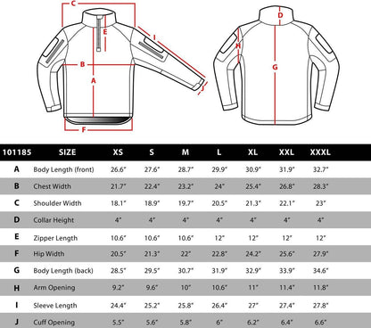  Condor Patrol 1/4 Zip Soft Shell Jacket