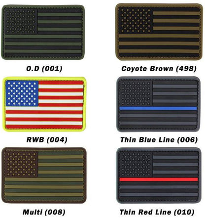  Condor PVC US Flag Patch