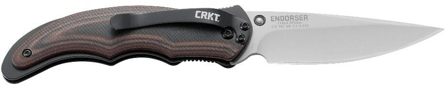  CRKT 1105K Endorser Drop Point Outburst Assisted Opening Folding Knife