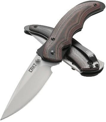  CRKT 1105K Endorser Drop Point Outburst Assisted Opening Folding Knife