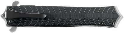  CRKT 2265 Xolotl Black Spear Point EDC Flipper Folding Knife