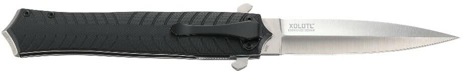  CRKT 2265 Xolotl Black Spear Point EDC Flipper Folding Knife