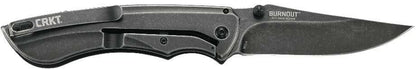  CRKT 4123K Burnout Clip Point Outburst Assisted Opening Folding Knife