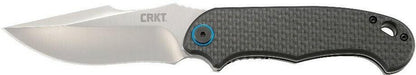  CRKT 7920 Silver P.S.D Assisted Opening Flipper Folding Knife