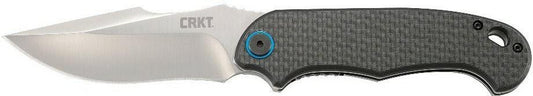  CRKT 7920 Silver P.S.D Assisted Opening Flipper Folding Knife