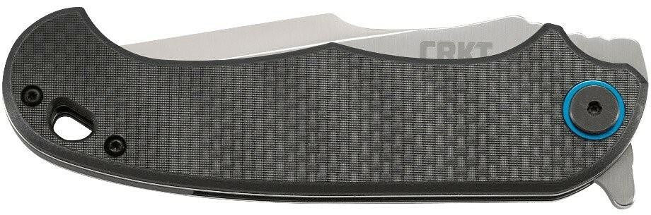  CRKT 7920 Silver P.S.D Assisted Opening Flipper Folding Knife