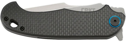  CRKT 7920 Silver P.S.D Assisted Opening Flipper Folding Knife