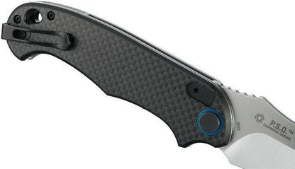  CRKT 7920 Silver P.S.D Assisted Opening Flipper Folding Knife