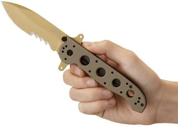  CRKT M21-14SFG Special Forces Drop Point Flipper Folding Knife