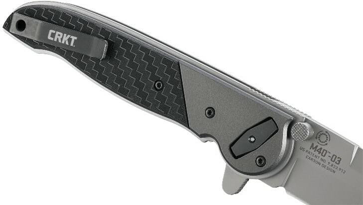  CRKT M40-03 Spear Point Flipper Folding Knife