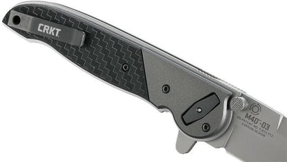  CRKT M40-03 Spear Point Flipper Folding Knife