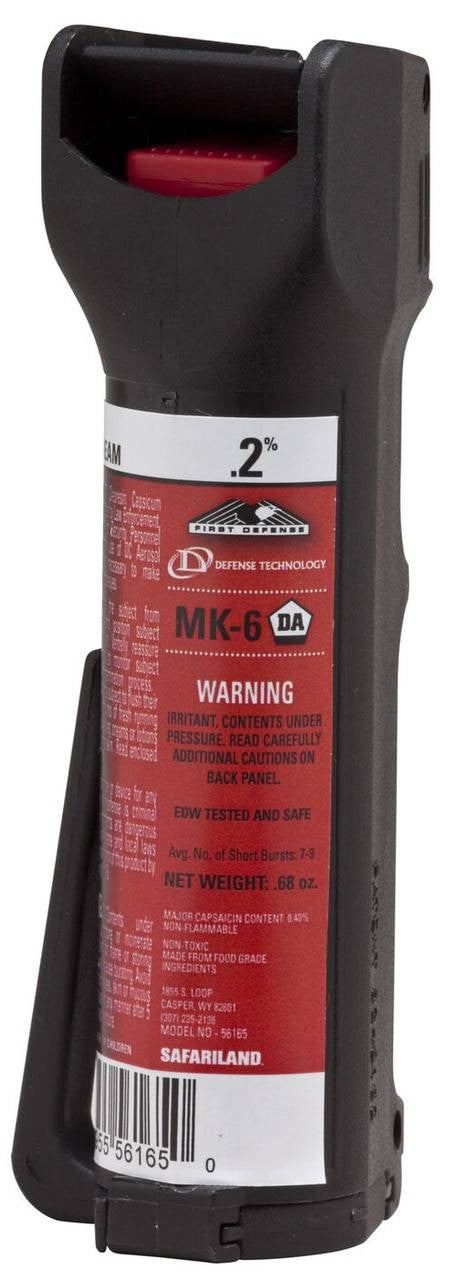  Def-Tec First DefenseMK-6 Stream OC Pepper Spray Aerosol