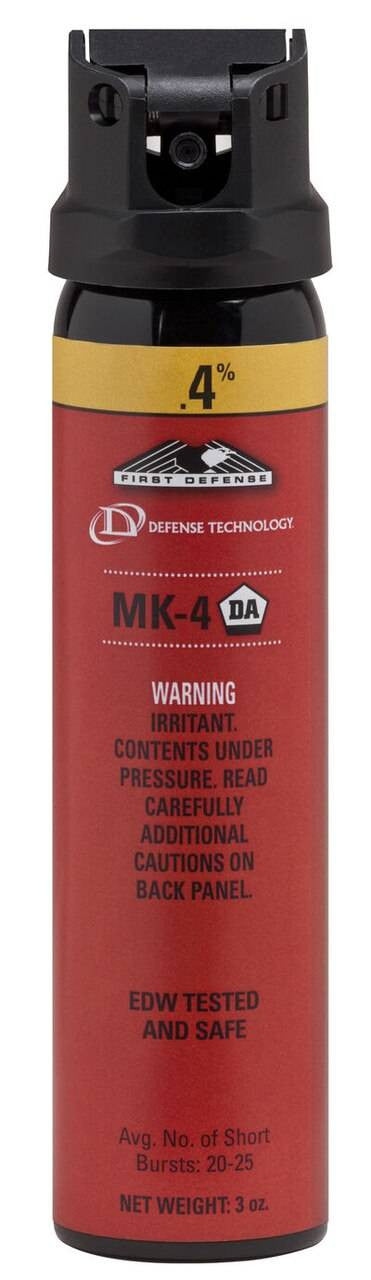  Defense Technology First Defense .4% MK-4 Cone OC Aerosol