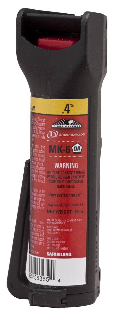  Defense Technology First Defense .4% MK-6 Stream OC Aerosol