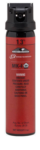  Defense Technology First Defense 1.3% MK-4 OC Aerosol