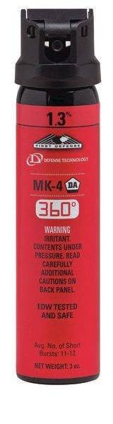  Defense Technology First Defense 1.3% MK-4 OC Aerosol