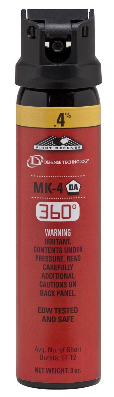  Defense Technology First Defense 360 .4% MK-4 Stream OC Aerosol