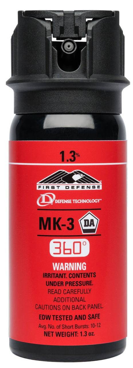  Defense Technology First Defense 360 1.3% MK-3 Gel OC Aerosol