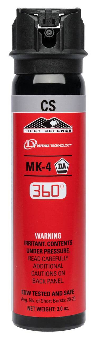  Defense Technology First Defense 360 CS MK-4 Gel Aerosol