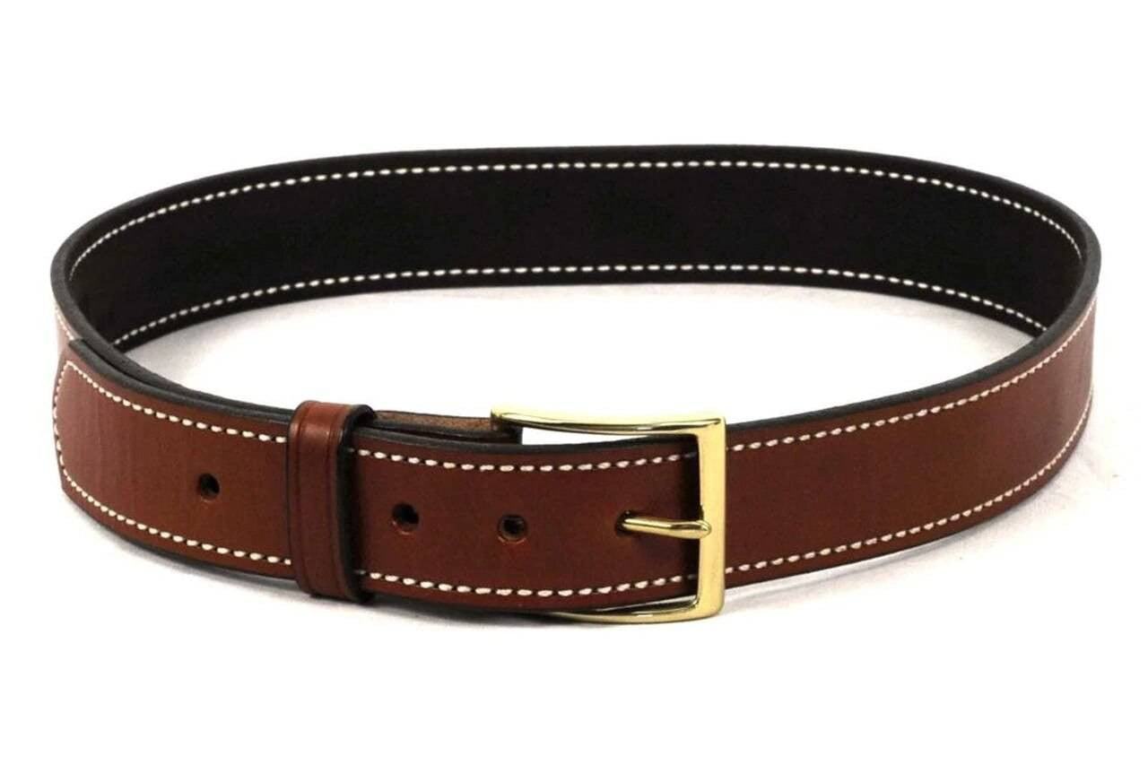  DeSantis Gunhide 1 1/2" Plain Lined Leather Belt