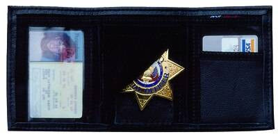  DeSantis Gunhide Leather Badge/ID Wallet
