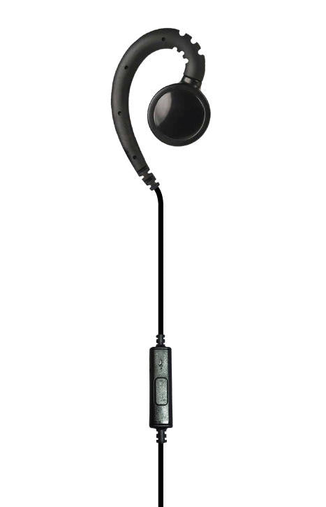  Earphone Connection IHook PTT Earhook Surveillance Kit