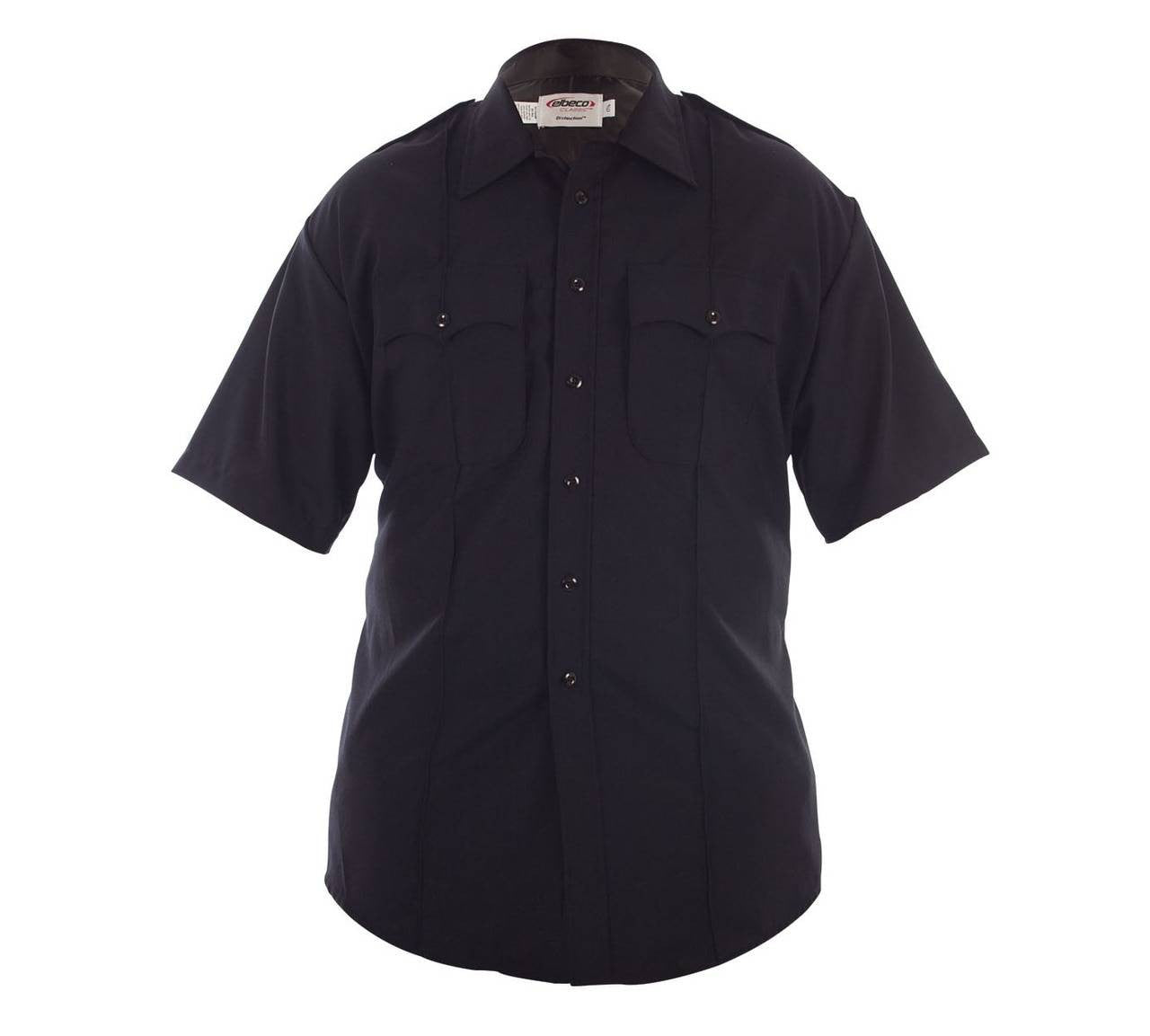  Elbeco Distinction Plain Pocket S/S Shirt For Men