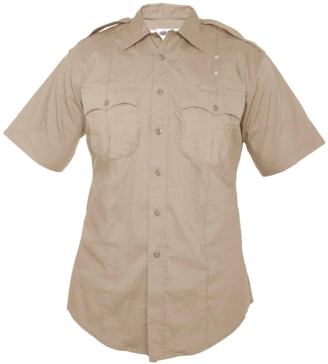  Elbeco Men's LASD Class B RipStop Tan Short Sleeve Uniform Shirt