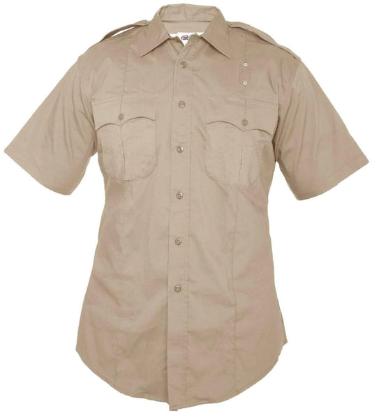  Elbeco Men's LASD Class B RipStop Tan Short Sleeve Uniform Shirt