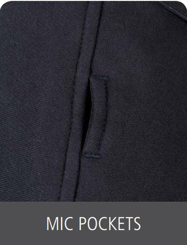  Elbeco Navy Quarter Zip Job Shirt