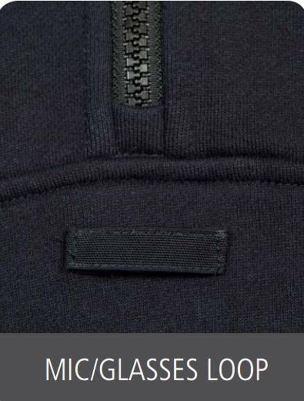  Elbeco Navy Quarter Zip Job Shirt