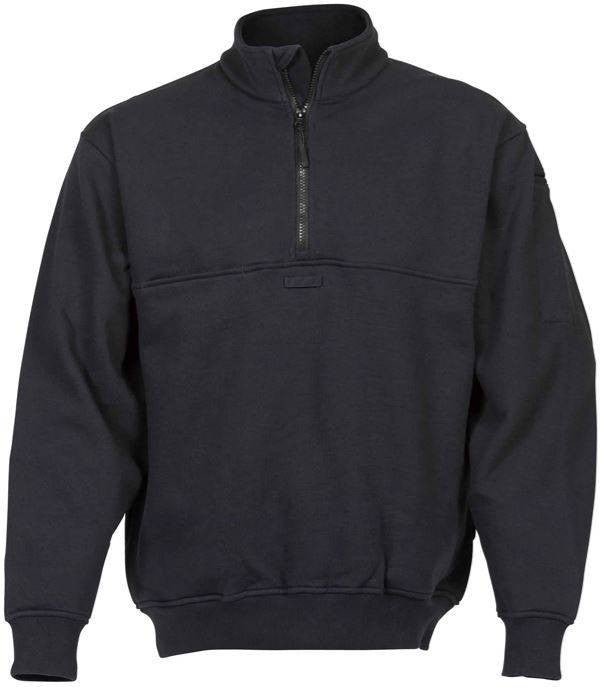  Elbeco Navy Quarter Zip Job Shirt