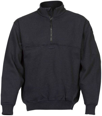  Elbeco Navy Quarter Zip Job Shirt