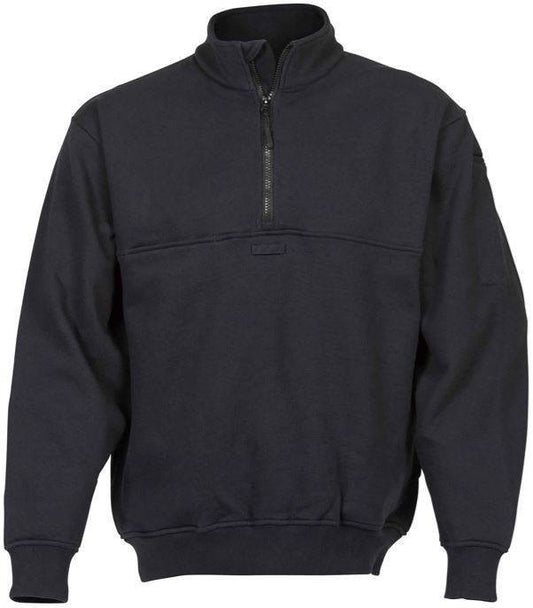  Elbeco Navy Quarter Zip Job Shirt