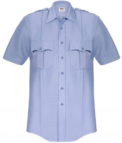  Elbeco Paragon Plus Poplin Mens Short Sleeve Shirt