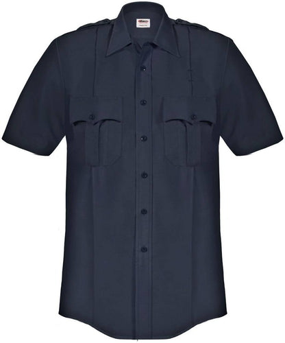  Elbeco Paragon Plus Poplin Mens Short Sleeve Shirt