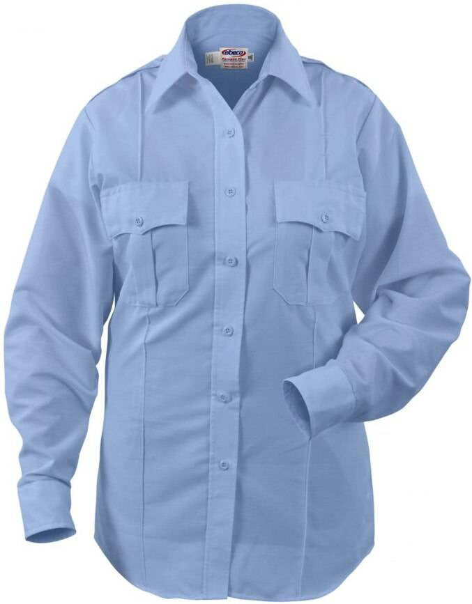  Elbeco Paragon Plus Poplin Womens Long Sleeve Shirt