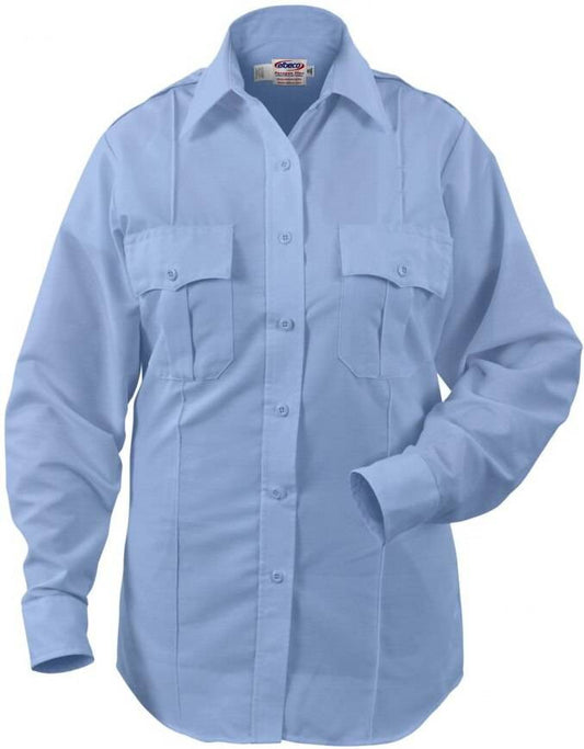  Elbeco Paragon Plus Poplin Womens Long Sleeve Shirt