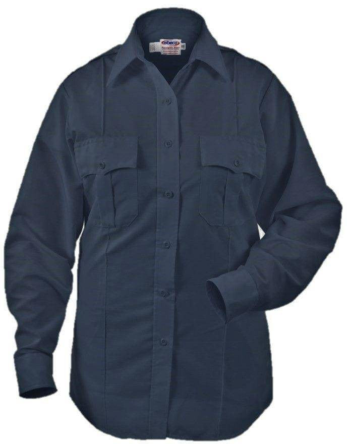  Elbeco Paragon Plus Poplin Womens Long Sleeve Shirt
