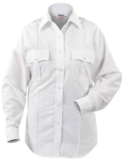  Elbeco Paragon Plus Poplin Womens Long Sleeve Shirt