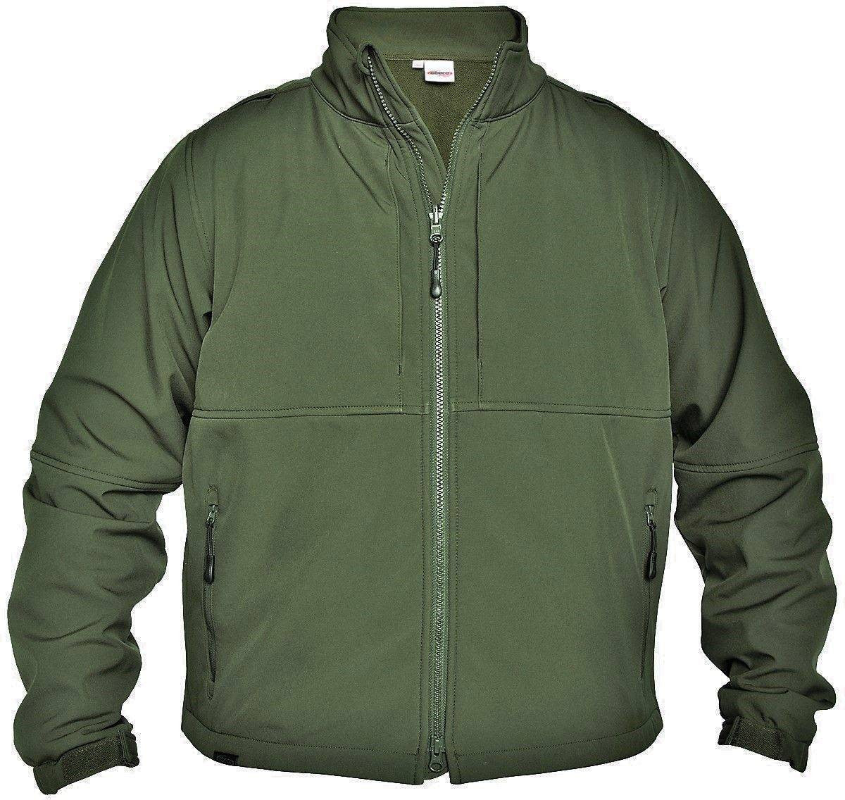  Elbeco SH3509 OD Green Soft-Shell Jacket
