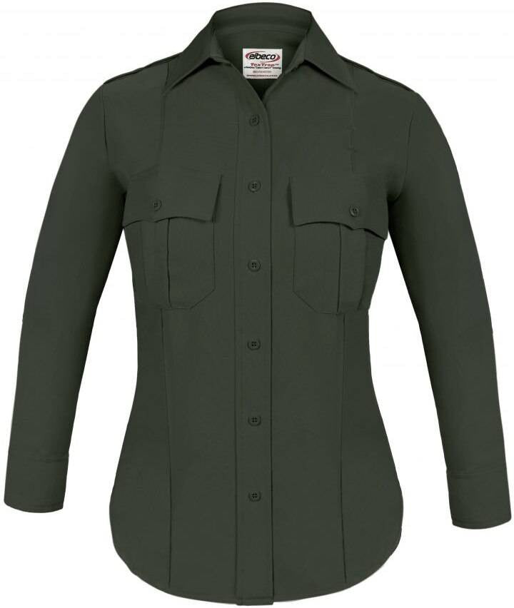  Elbeco Textrop2 Womens Zippered Long Sleeve Shirt