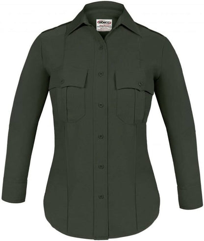  Elbeco Textrop2 Womens Zippered Long Sleeve Shirt