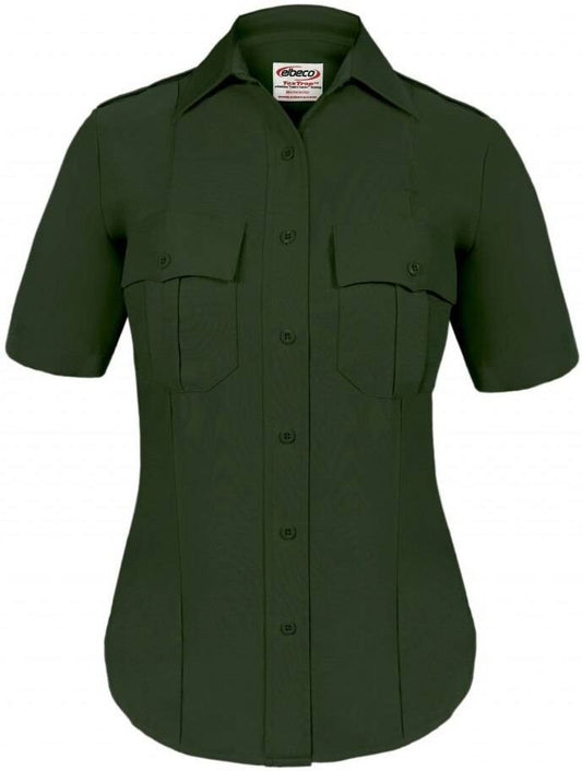  Elbeco Textrop2 Womens Zippered Short Sleeve Shirt