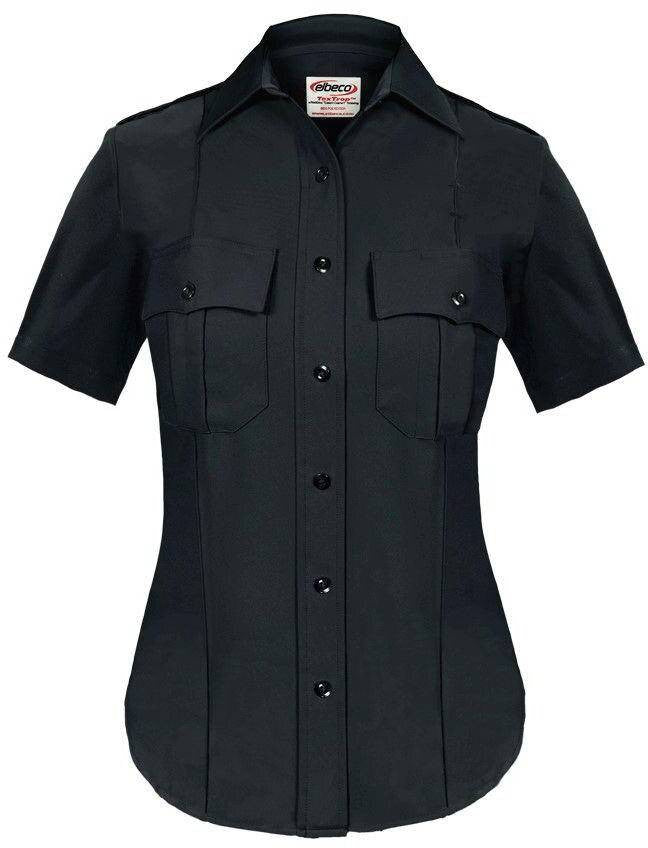  Elbeco Textrop2 Womens Zippered Short Sleeve Shirt